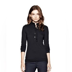TORY BURCH LIDIA LONG SLEEVE POLO SIZE XS NWOT!